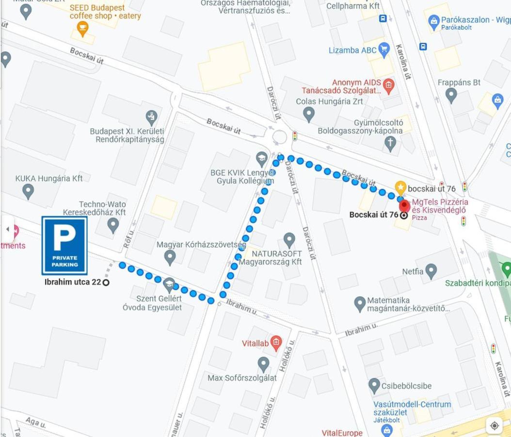 Mgtels - With Private Parking Apartmán Budapešť